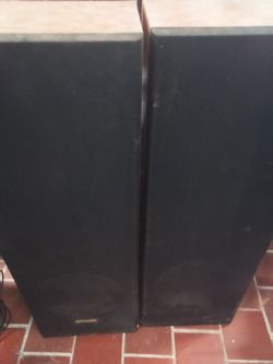 Sharp Floor Standing Speakers Pair