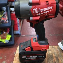 Milwaukee 1/2” high torque impacte wrench kit with rapid charger $650 (financing available) 