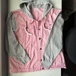 Pink Denim Jacket 