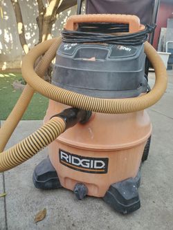 16 gal. RidGid  vacuum.