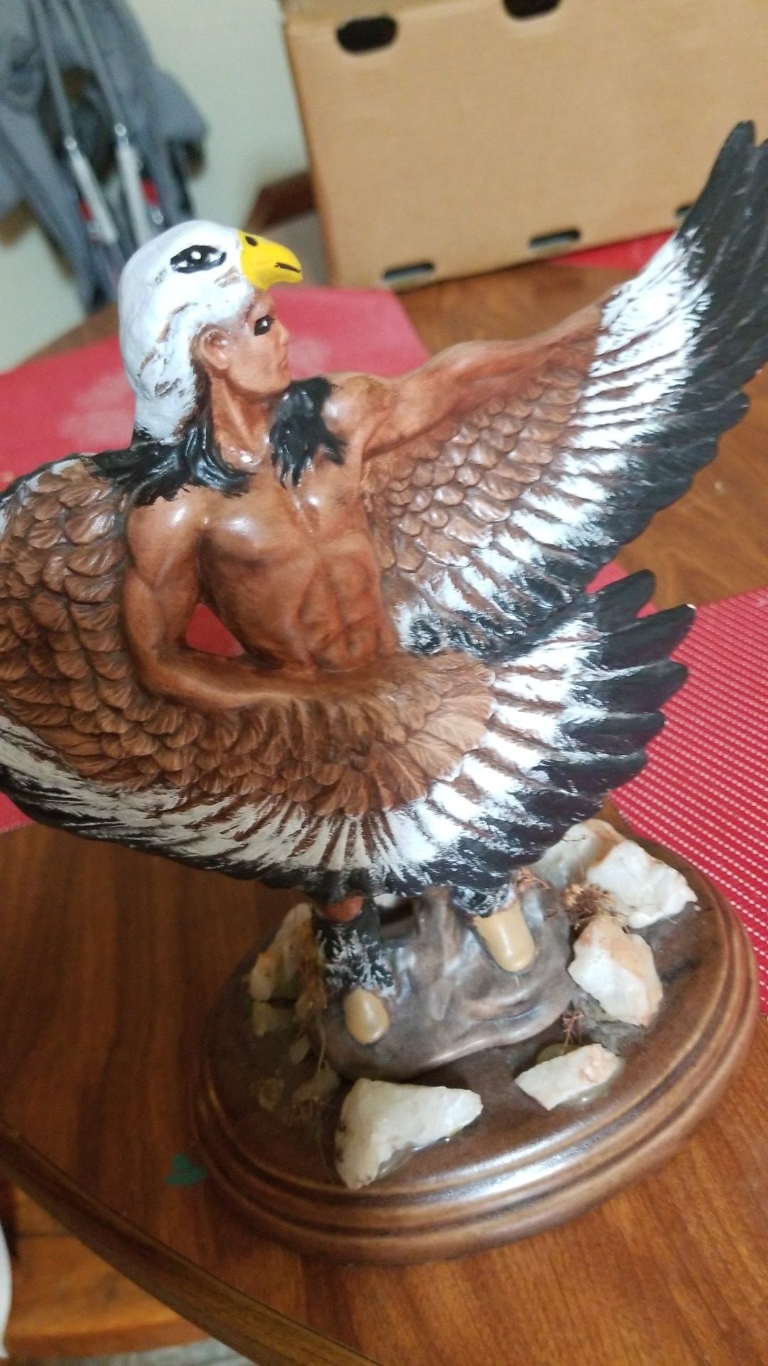 Medium Native statue