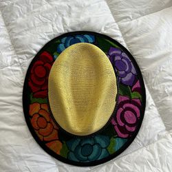 Mexican Embroidered Hat
