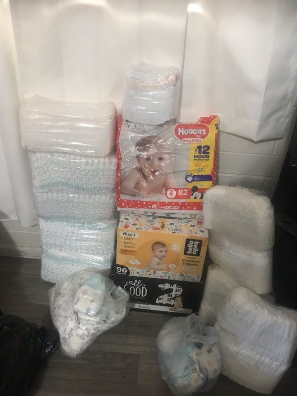 Baby Diapers And Clothes