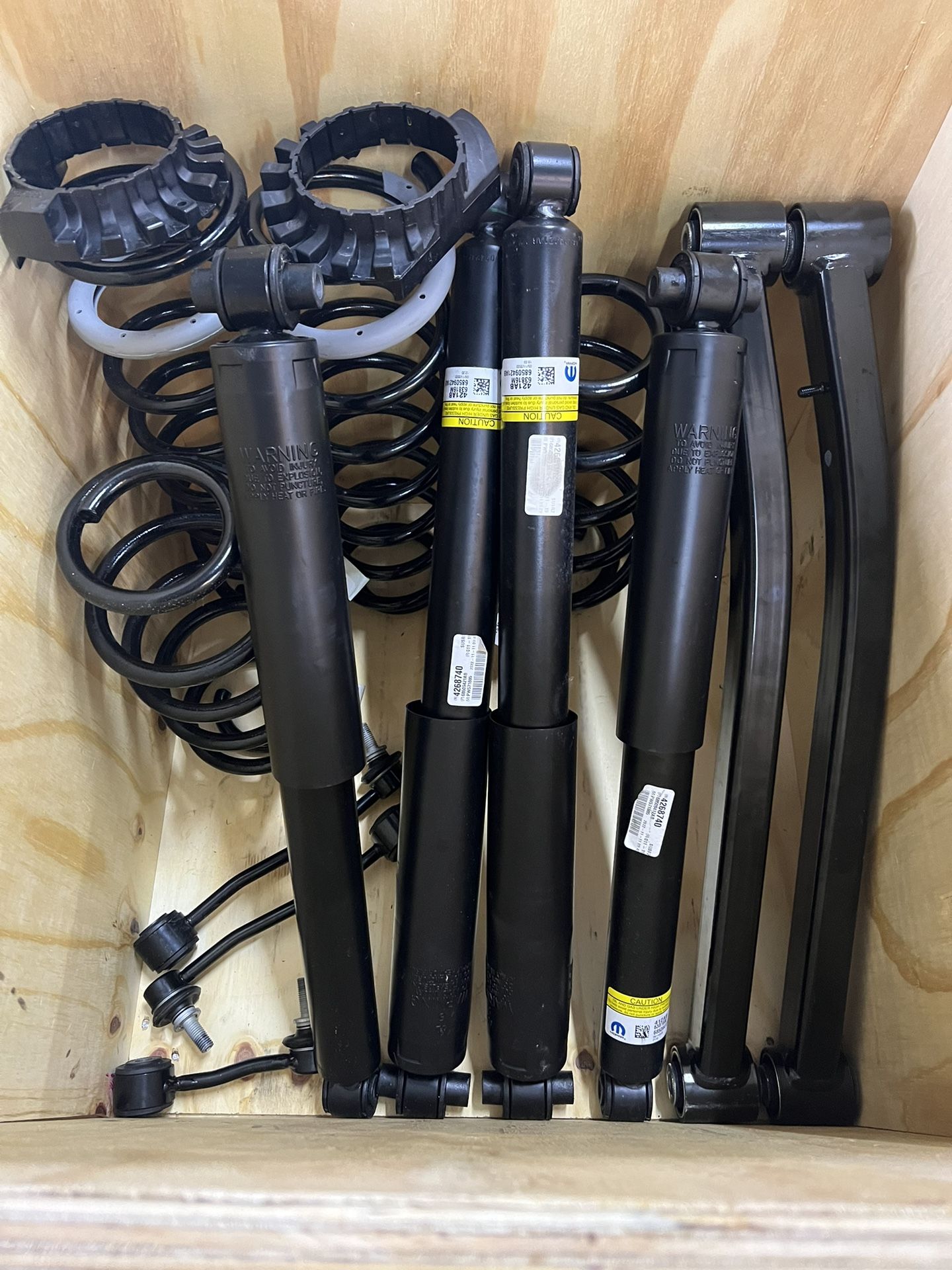 Brand New 2023 Jeep Wrangler Suspension