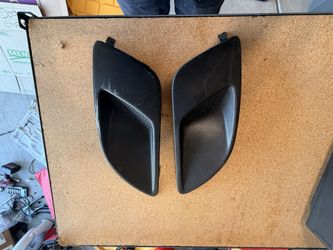 Fog Light Covers for FORD C-MAX 13-18 — Black, 2 pcs