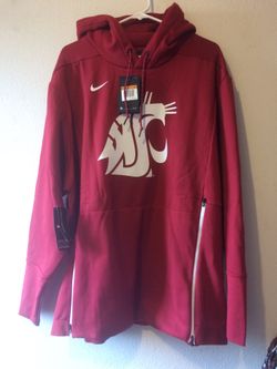 WSU Therma NEW Hooded  Cougar Sweatshirt XXL