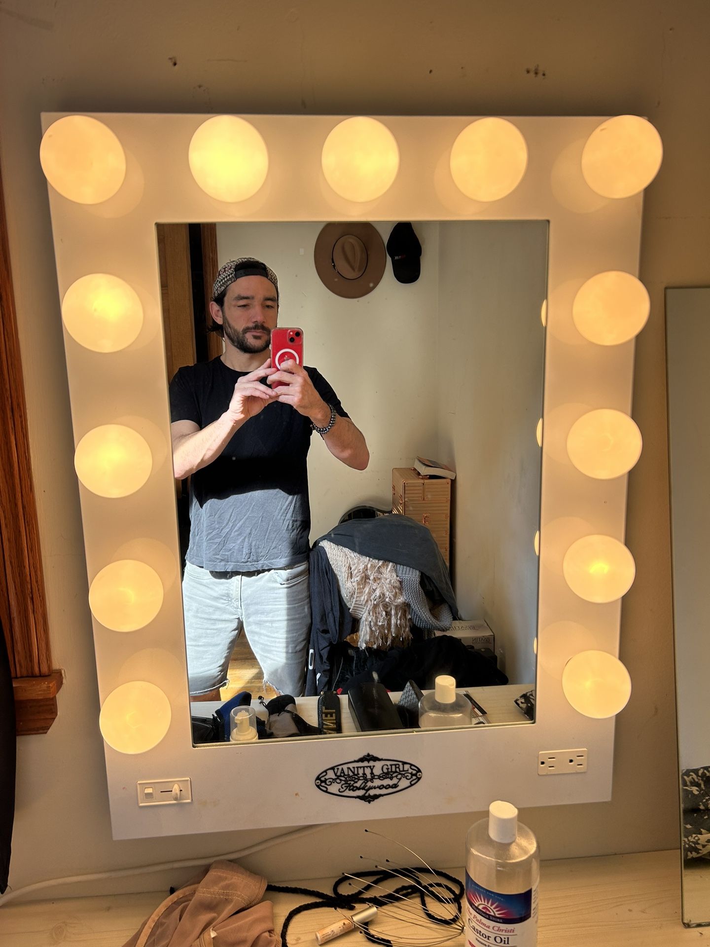 Hollywood Girl Vanity Mirror