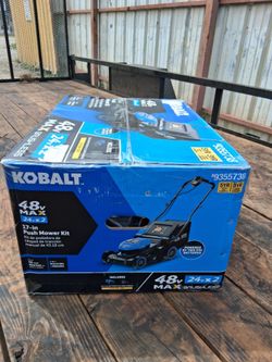 Kobalt 48max volt 17 inch push mower