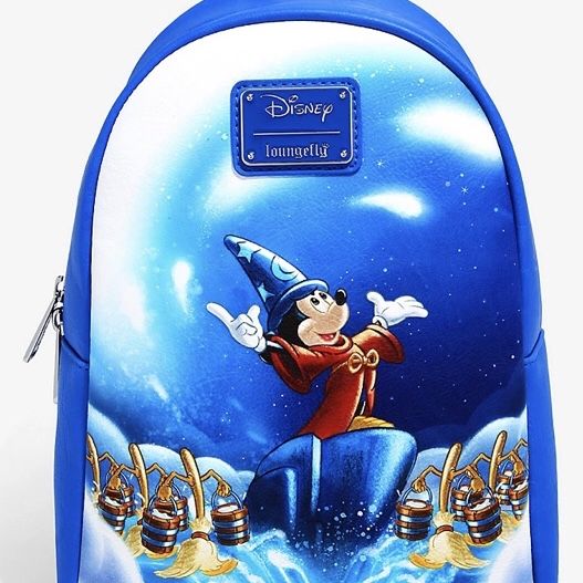 NWT) Loungefly Disney Fantasia Sorcerer Mickey Mouse Mini Backpack