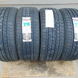 4 New 215 55 17 Mastercraft Touring SRT Tires 94T *date 2022* *65,000 MILE TIRE* *Made in USA*