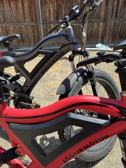 2 Fat Tire E-Bikes
