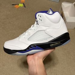 Size 12 - TRIED ON Nike Air Jordan 5 Retro Dark Concord
