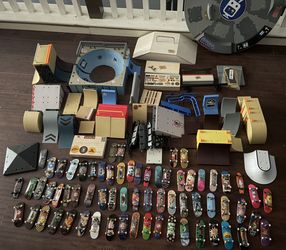 Huge Tech Deck Lot- 60+ Boards And Sets