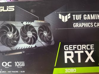 ASUS TUF NVIDIA RTX 3080 GPU 10GB