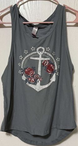Women’s No Boundaries Anchor Tank Top Size Large