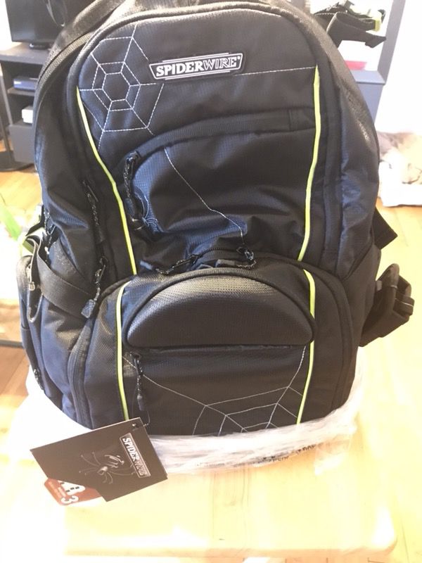 Spiderwire Fishing Tackle Backpack for Sale in San Gabriel, CA