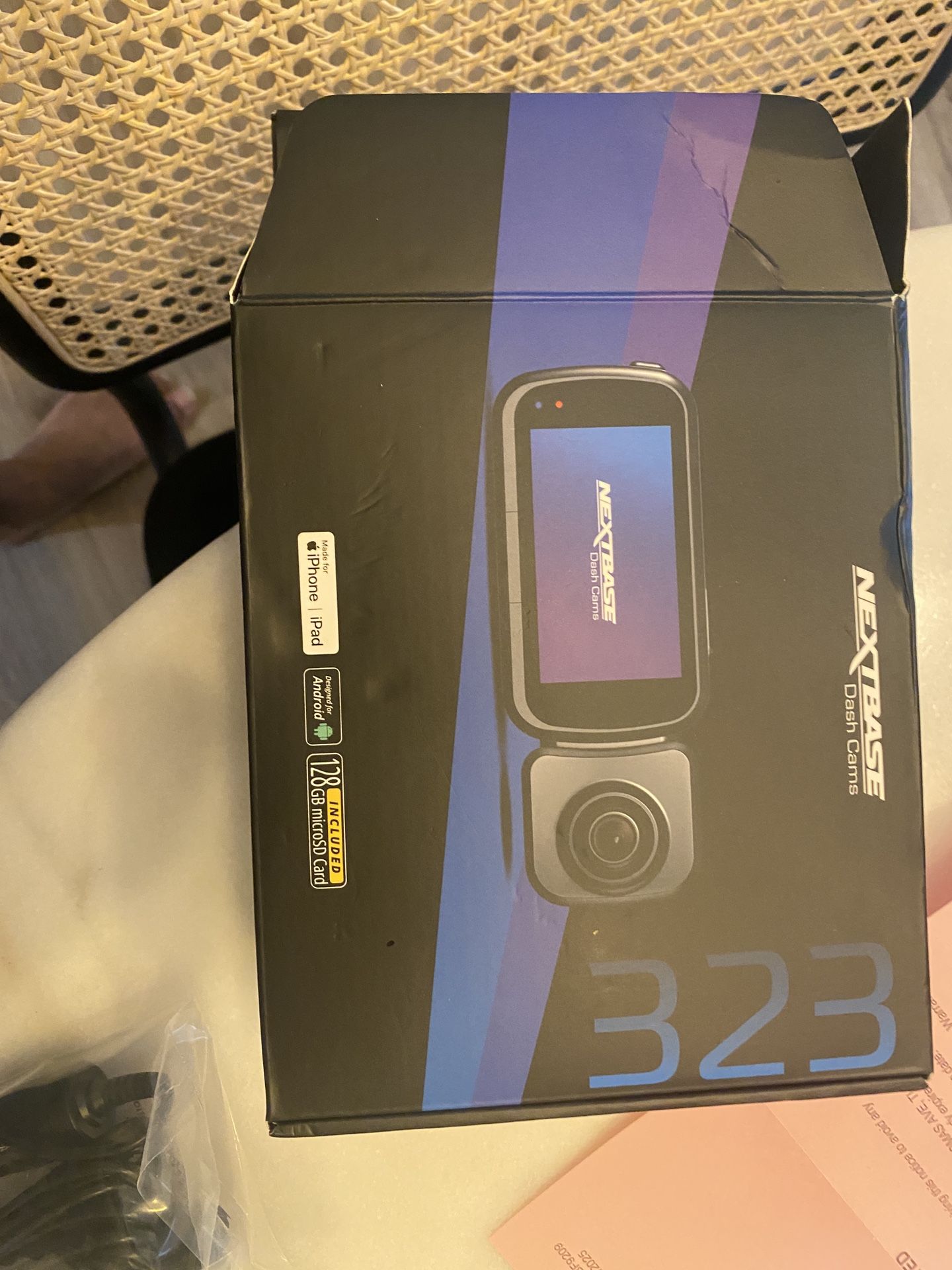 Nextbase 323 Dash Cam – Brand New, Sealed
