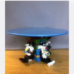Looney Tunes Cake Stand With Server