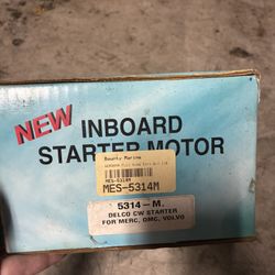 Inboard Starter Motor 