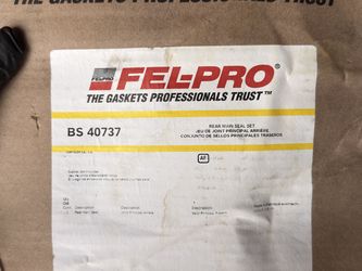 **FEL-PRO BS40737 Rear Main Seal 3.6L 3.2L Chrysler Dodge Jeep Ram Pentastar**