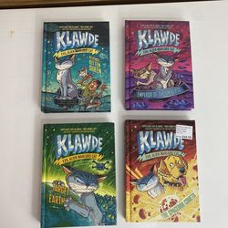Klawde Book Series Set Vol 3-6