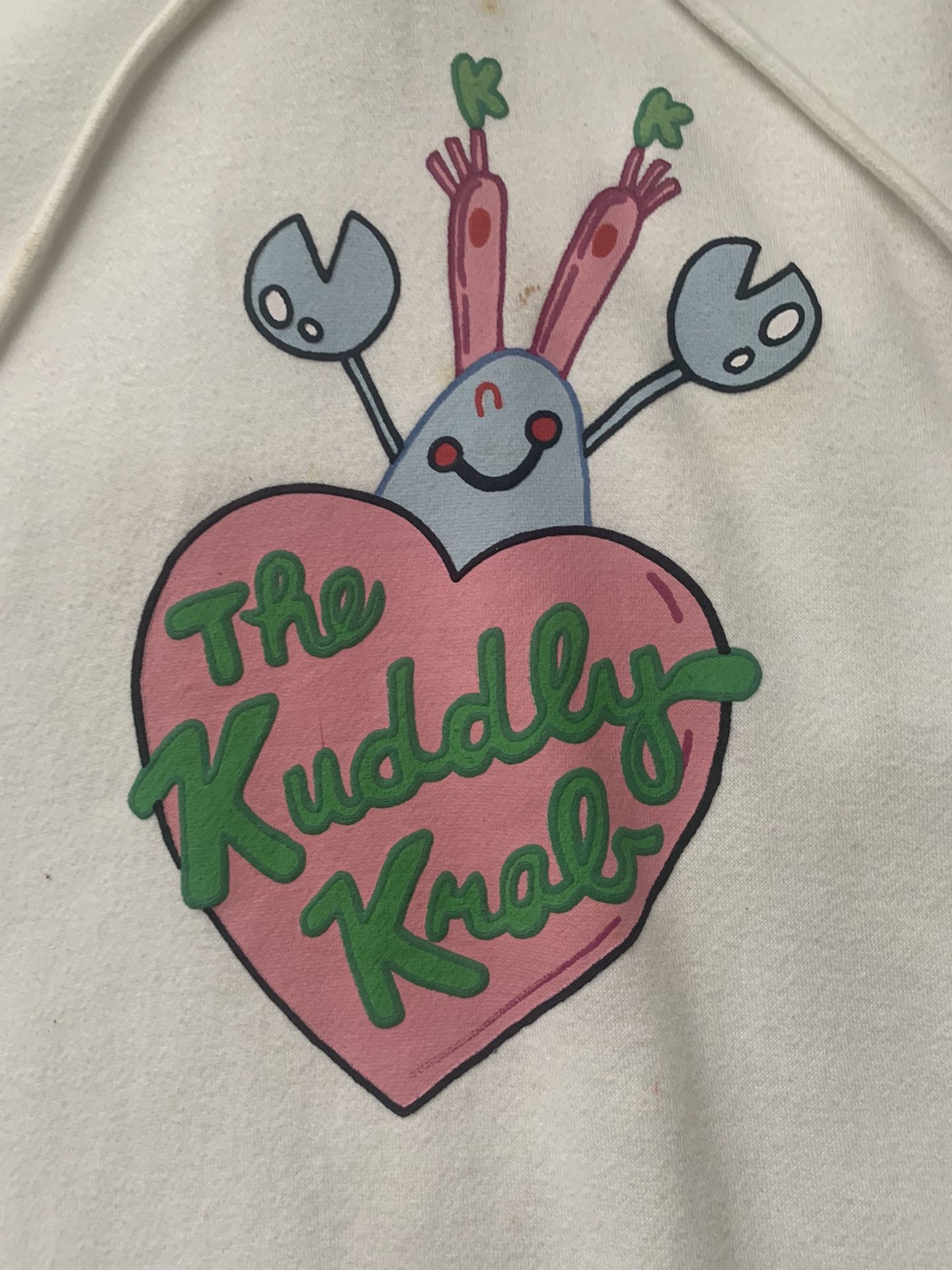 Kuddly krab hoodie clearance