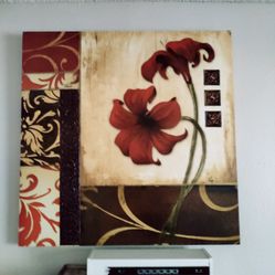 Flower Decorative Canvas Print 