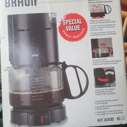 BrAUN Coffee Maker 10 Cuf 