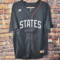 Men's Size Large Nike Team USA Baseball Jersey Style
