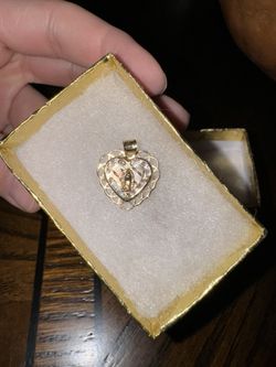 Virgencita Necklace Charm