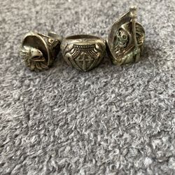 Antique Sterling Rings