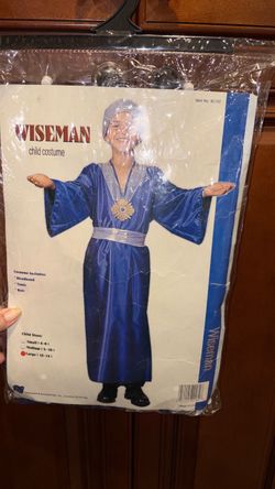Wiseman child boys Halloween costume size L. 12-14. New