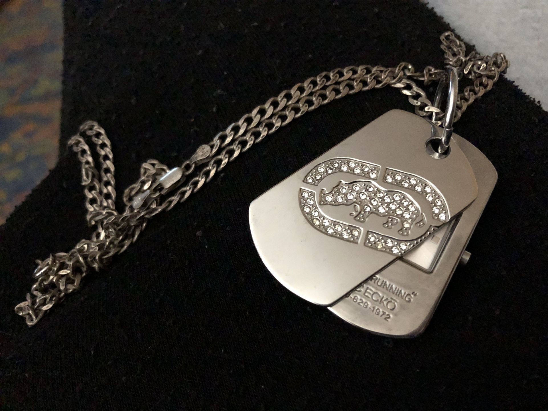 Ecko Watch Necklace (dog tag)