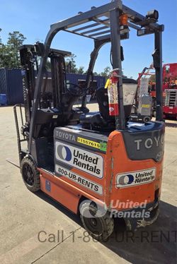 2022 Toyota 8FBCU25 Warehouse Forklift $30,886 plus tax