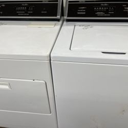Whirlpool Old School Heavy Duty Washer Dryer Set! 35 Options! Large Capacity! Will Separate! Guaranteed! Delivery Available 
