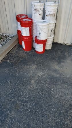 Used oil pail -clean