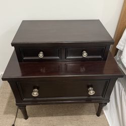 Wooden End Table - Martha Stewart 