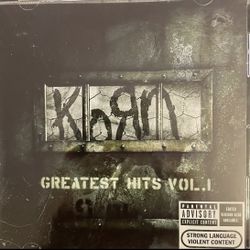 KORN Greatest Hits Volume 1 (CD-2004)