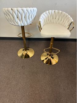 2 Pc Swivel Bar Stools