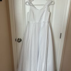 David’s Bridal Flower Girl Dress (girls Size 12 )