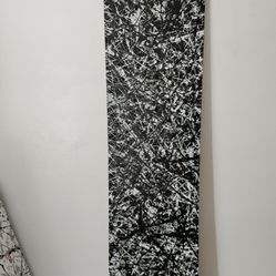 Black White Abstract Art