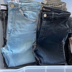 Zara LOT Sale Size 4 -Skinny High Rise Jeggings and Jeans 