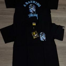 Bape tee black