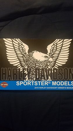 2019 Harley Davidson Owner's Manual Sportster Models