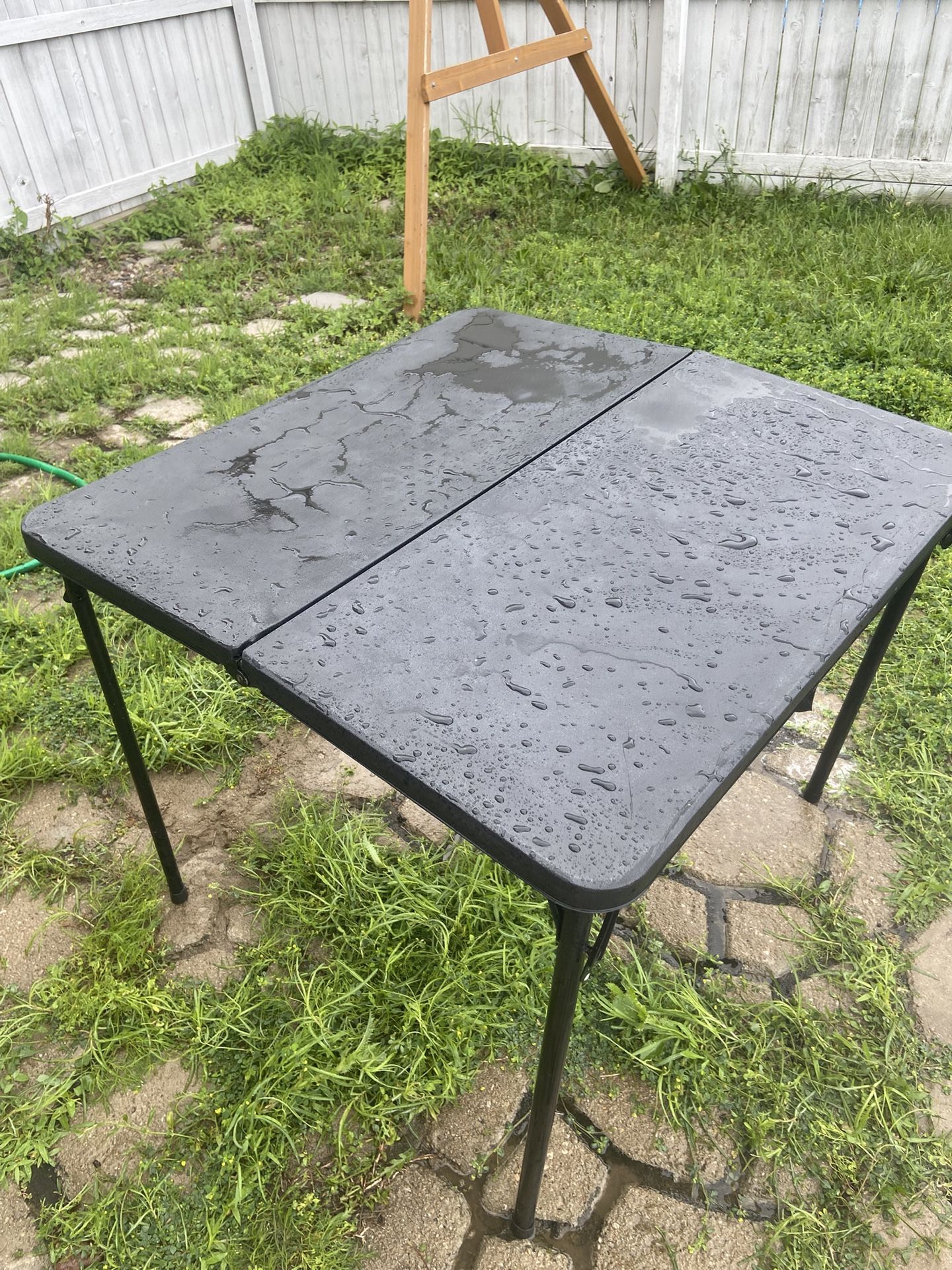 Foldable Table W/ Matching Chairs