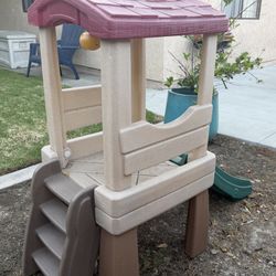 Playful Lookout Treehouse Climber Outdoor FREE