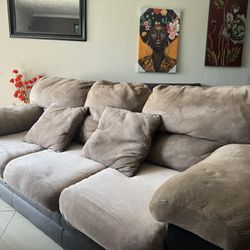 3 Piece Living Room Couch Set Furniture