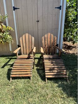 Teak Adirondack Chairs
