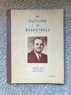 SUPER RARE BASKETBALL COLLECTABLE / Adolph Rupp Signed Manual