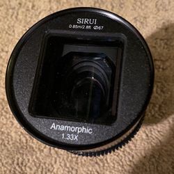 Sirui Anamorphic lens 50mm E Mount